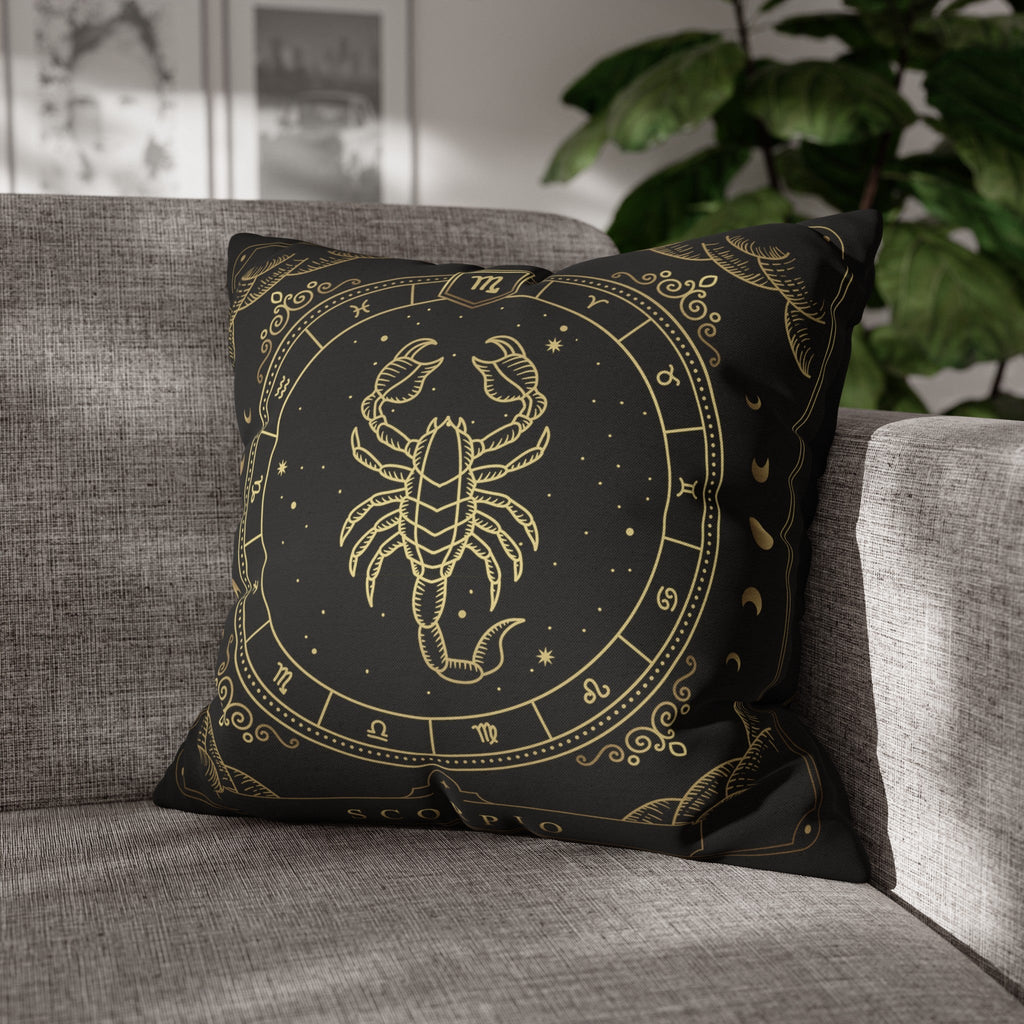 "Zodiac Series - Scorpio" Throw Pillow