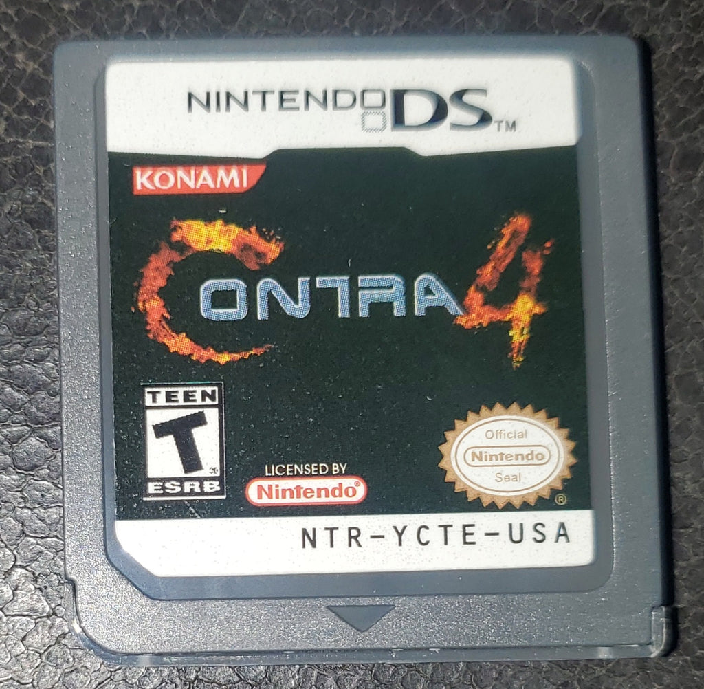 Contra 4 Video Game Nintendo DS
