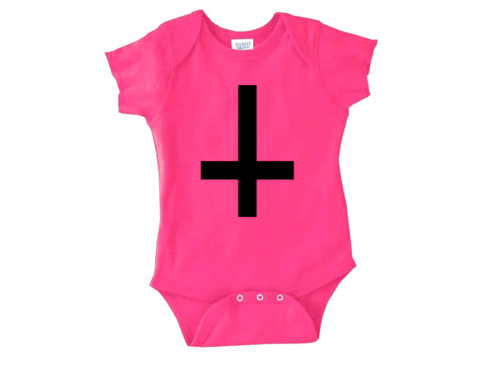 Inverted Cross Childrens Bodysuit Newborn 24 Months Horror Halloween