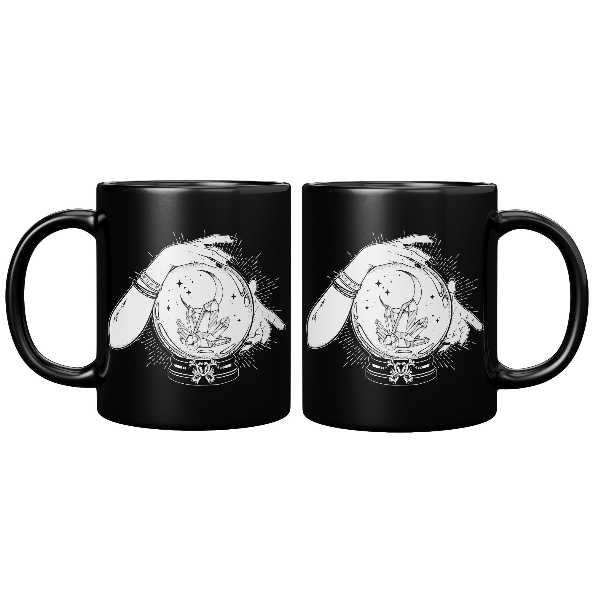"Crystal Ball" 11 oz Ceramic Mug