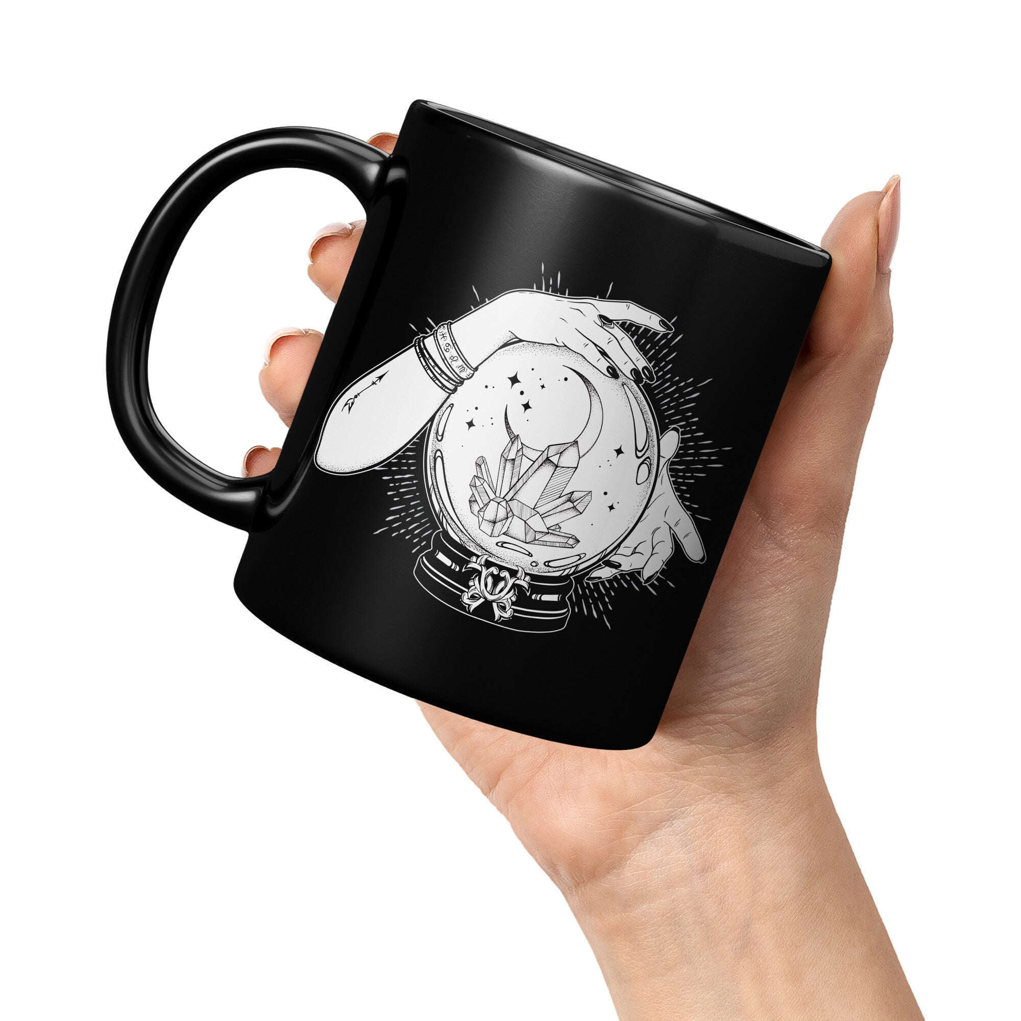 "Crystal Ball" 11 oz Ceramic Mug