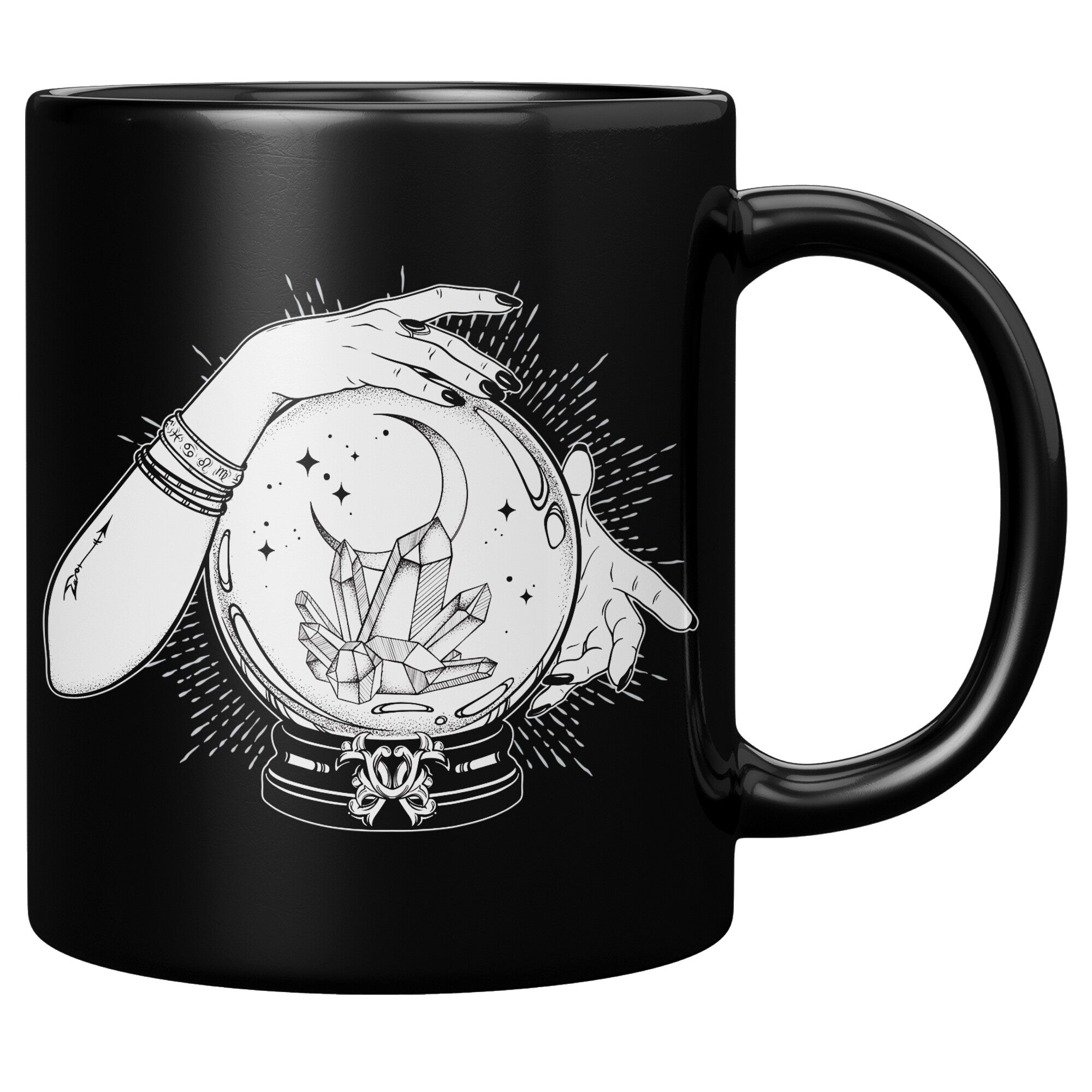 "Crystal Ball" 11 oz Ceramic Mug