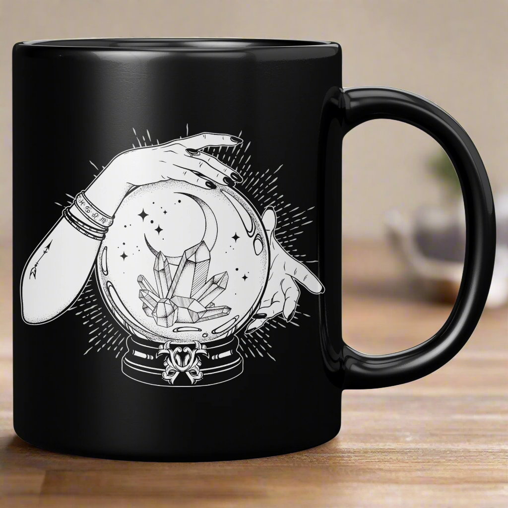 "Crystal Ball" 11 oz Ceramic Mug
