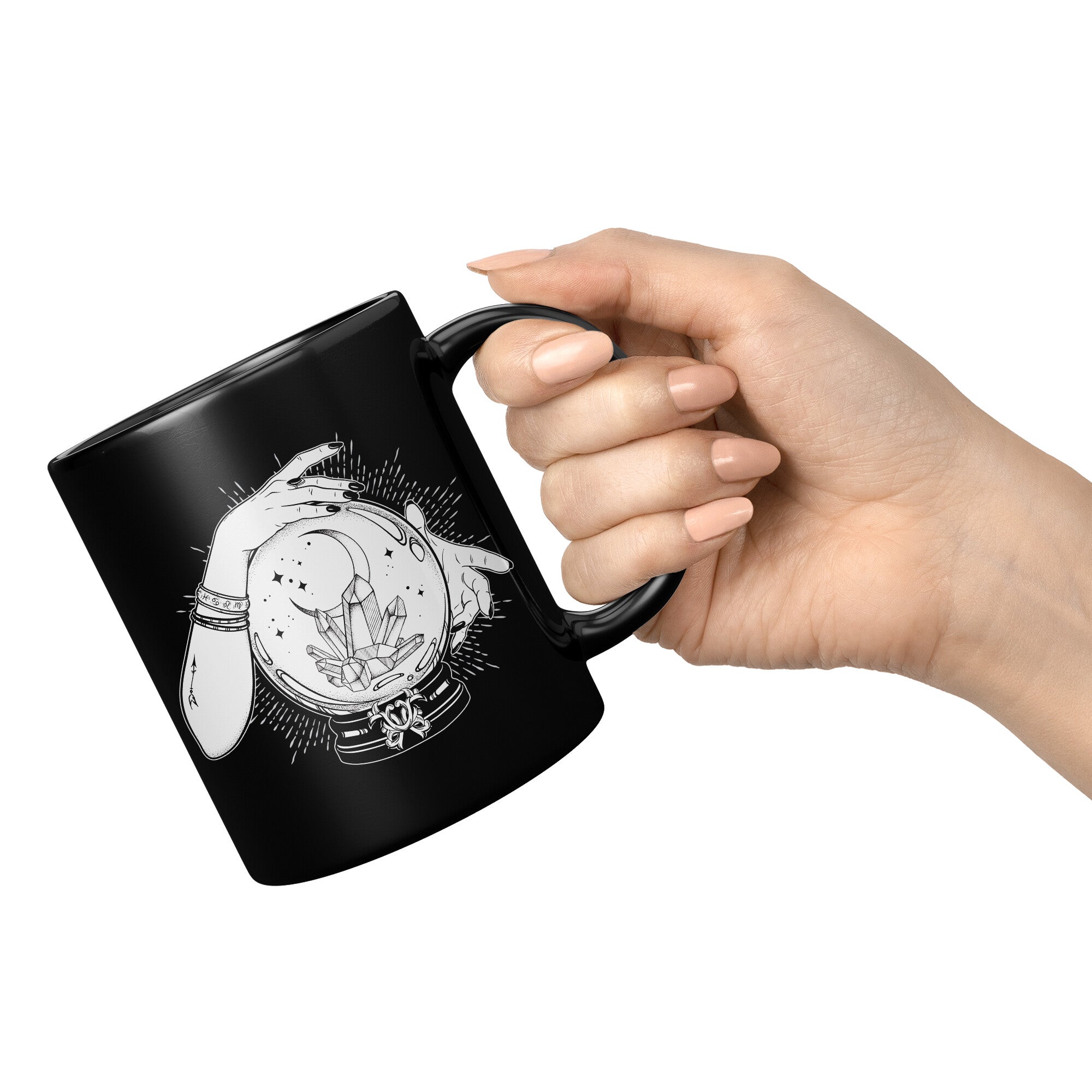 "Crystal Ball" 11 oz Ceramic Mug