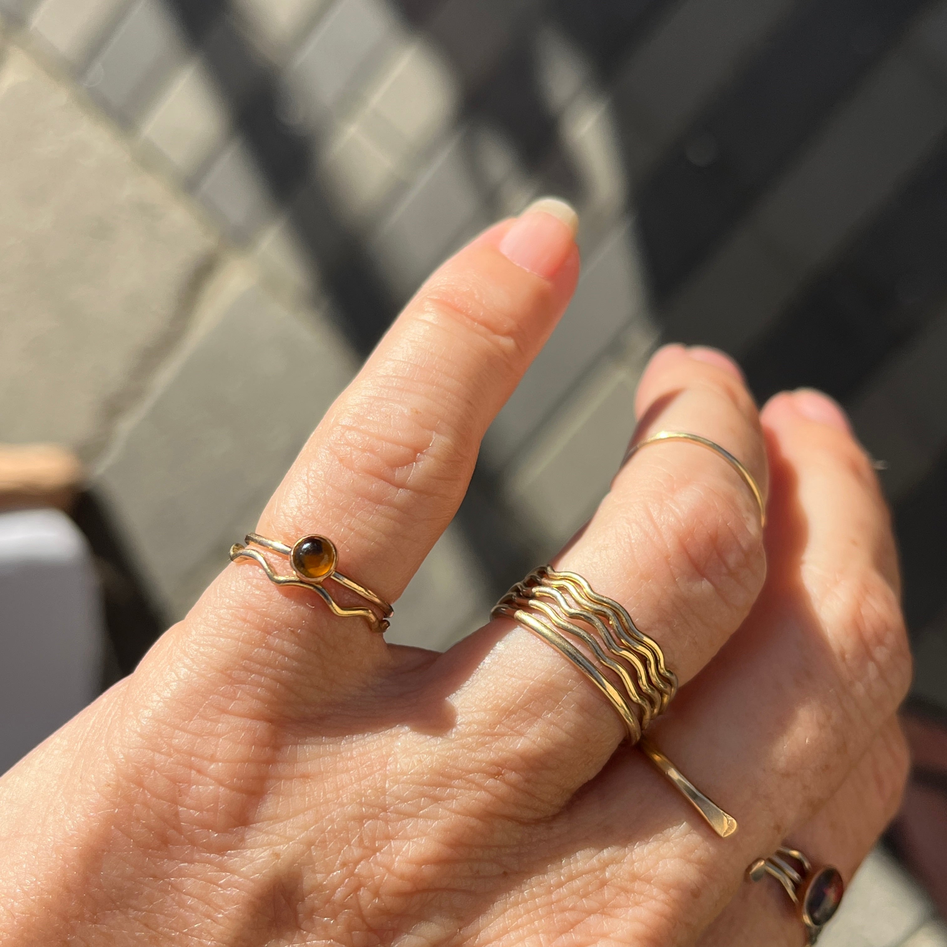 CITRINE RING