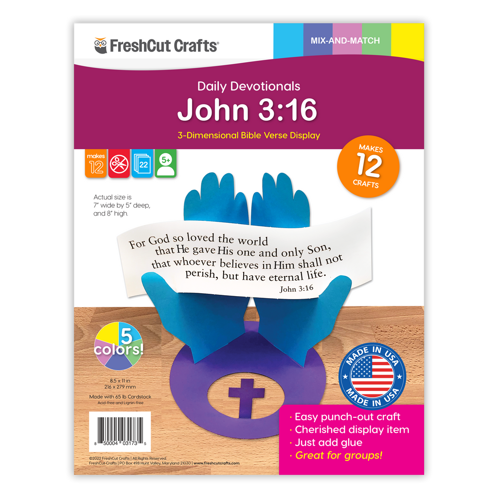 John 3:16 3-D Display