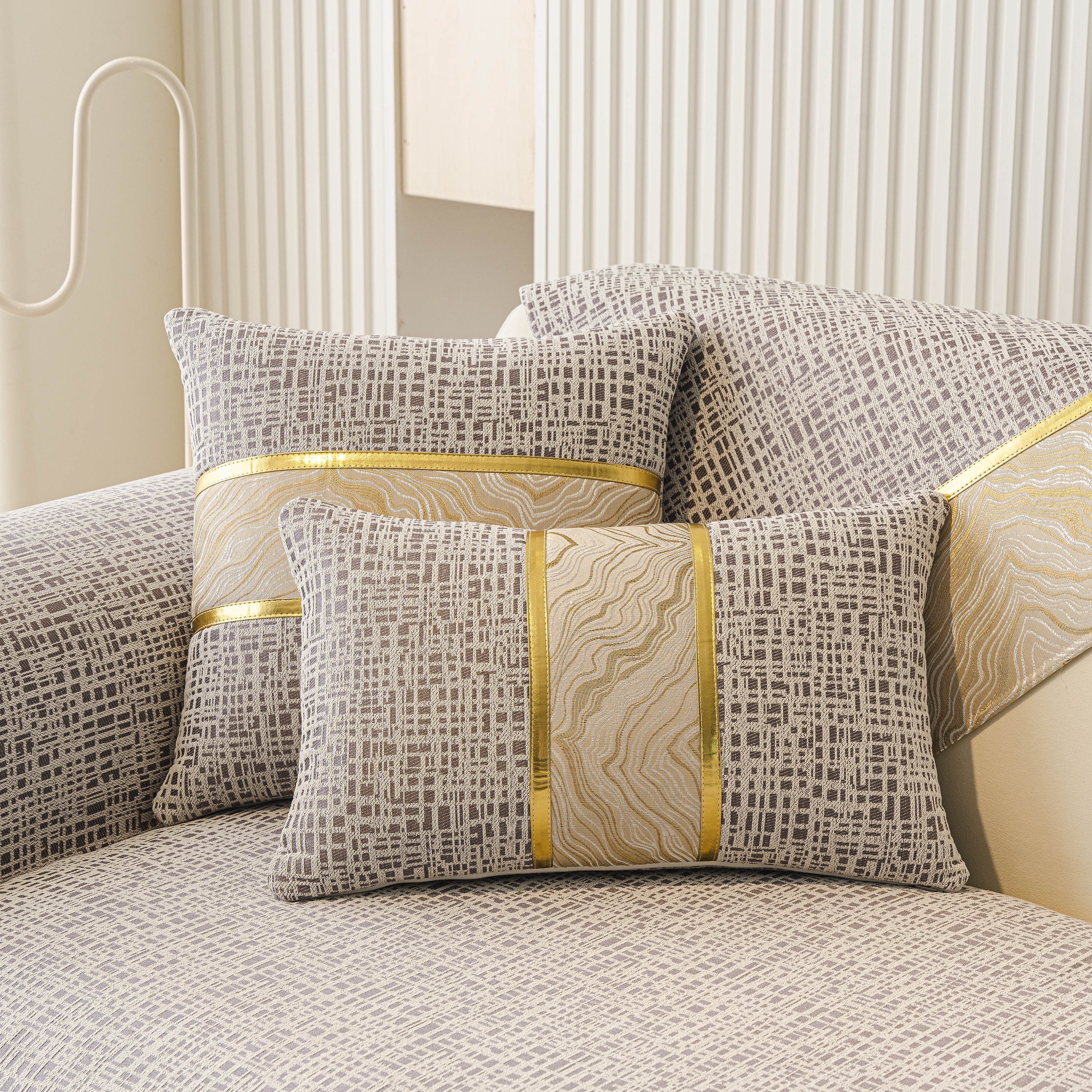 Modern Non-Slip Couch Slipcover, Soft, Durable & Washable Furniture Protector