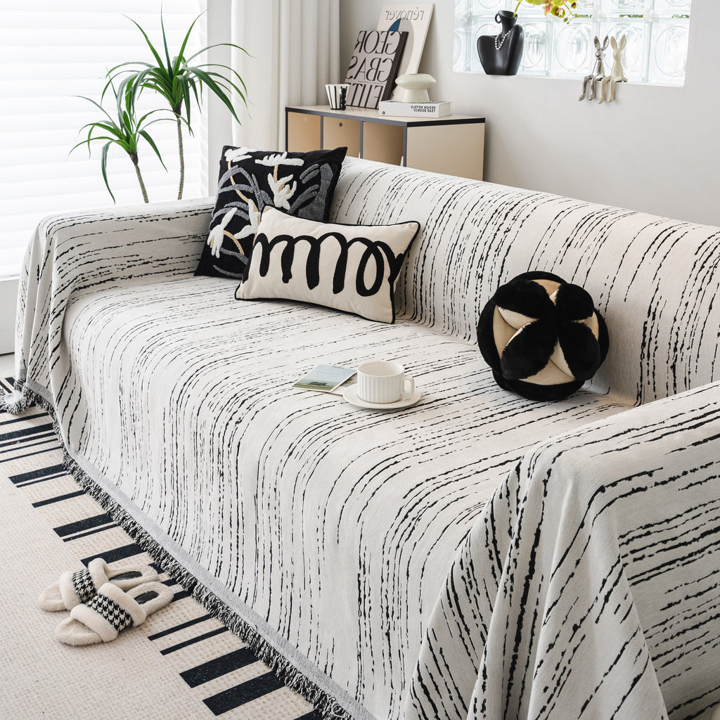 Slip Covers for Sofas, Sofa Throw Cover Soft Chenille Sofa Bed Cover, L Shaped Sectional Couch Covers