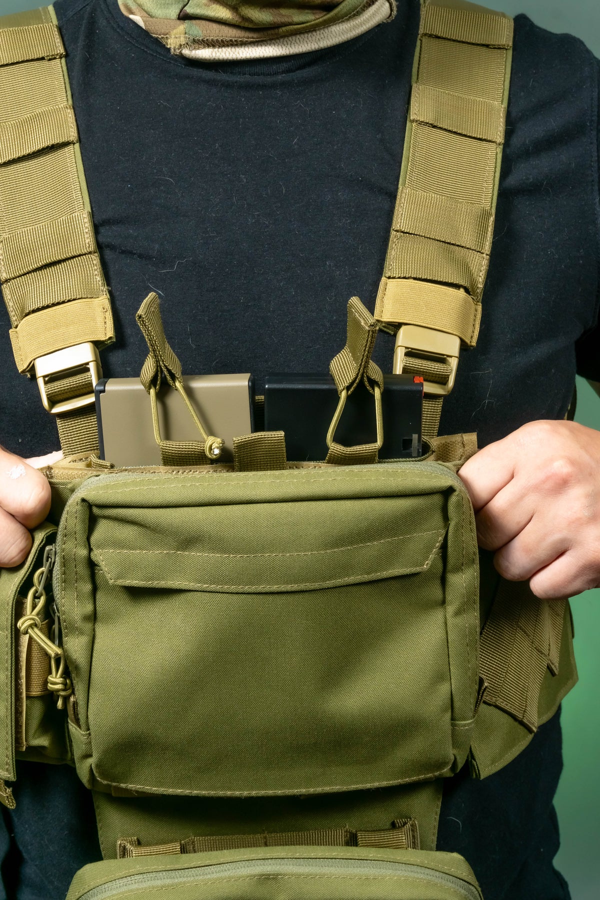 Modular Complete Chest Rig v2(Near-Infrared Treated)