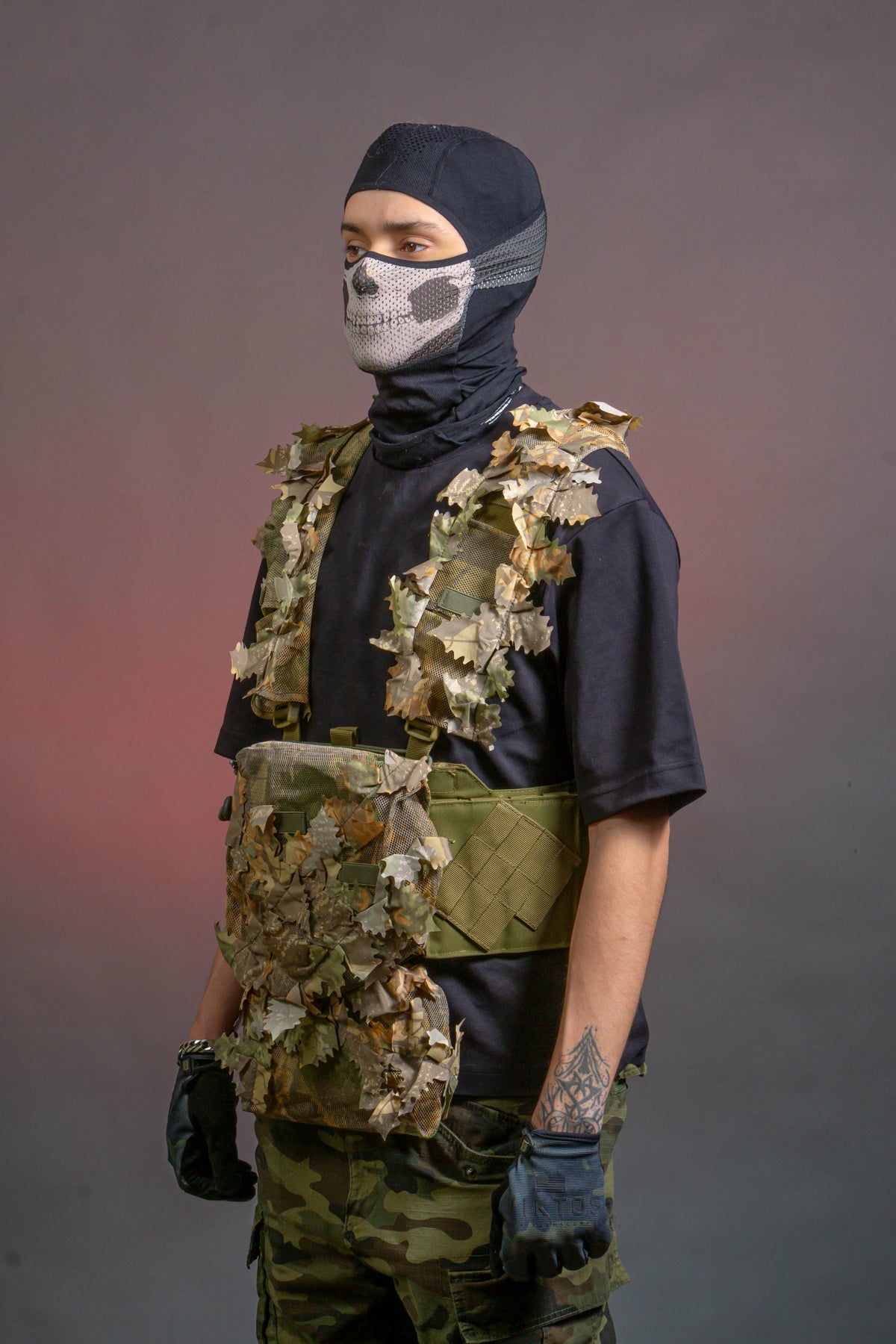 Brown Oak Chest Rig Covers (Near-Infrared Treated)