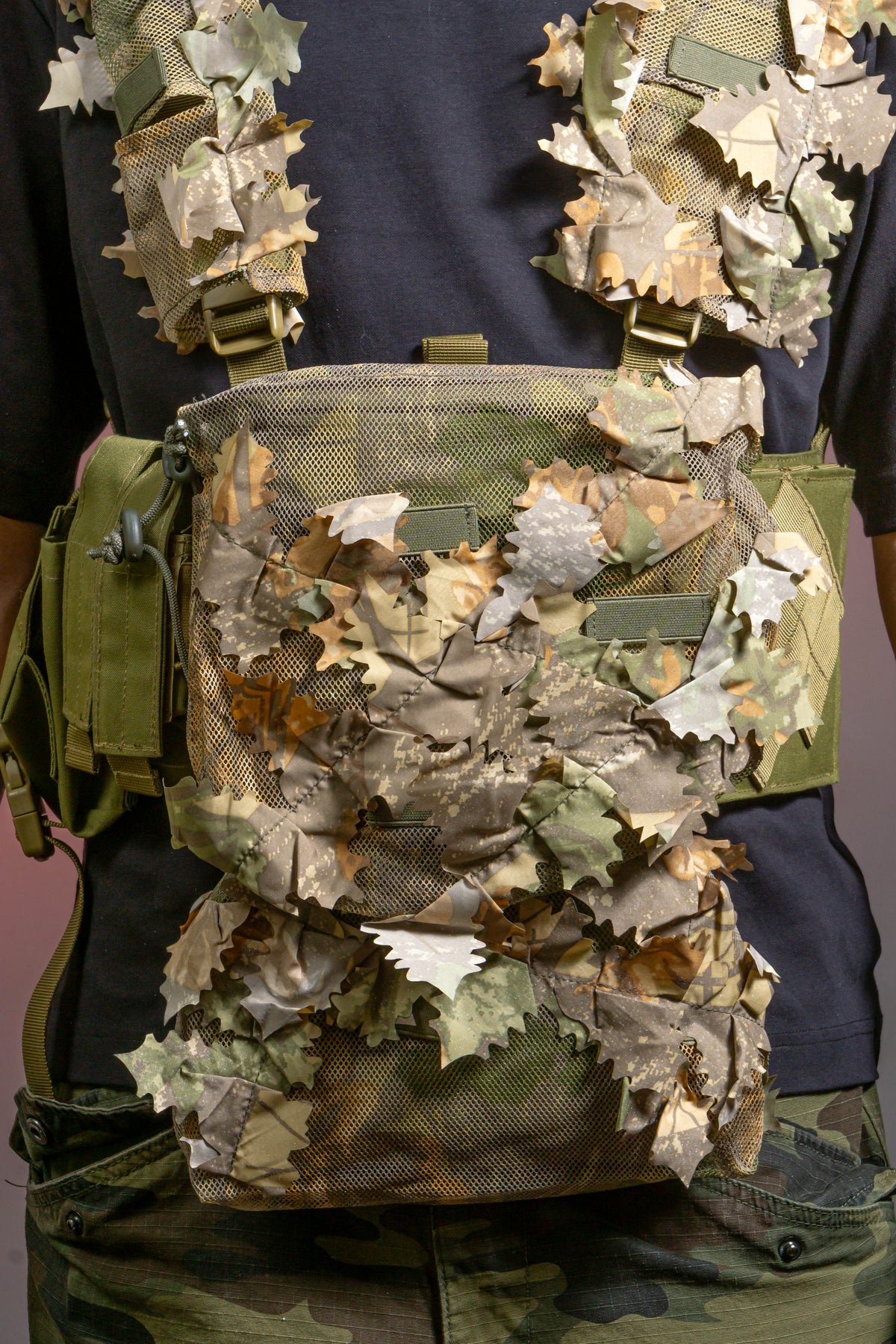 Brown Oak Chest Rig Covers (Near-Infrared Treated)
