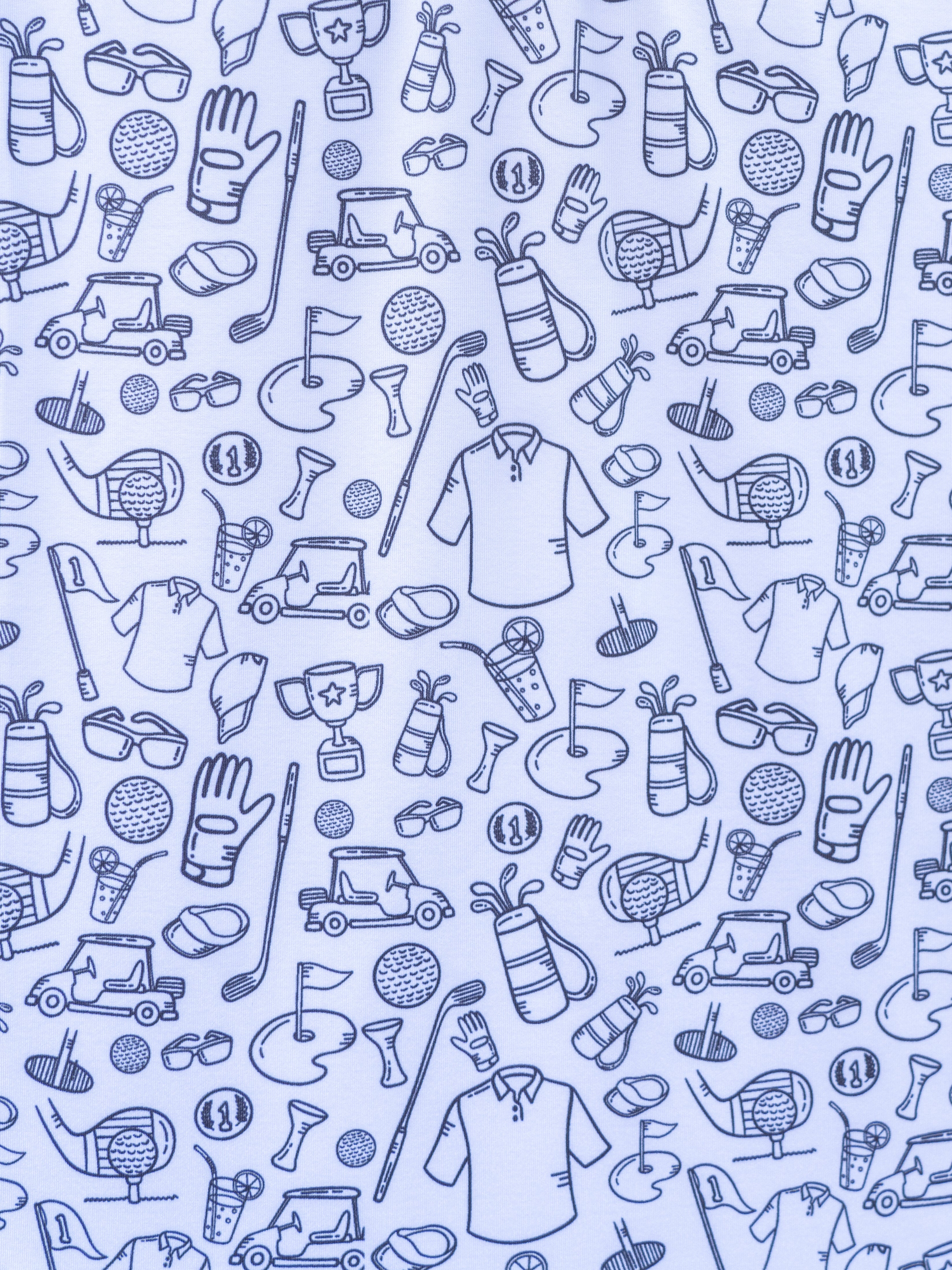 Golf Doodle Polo