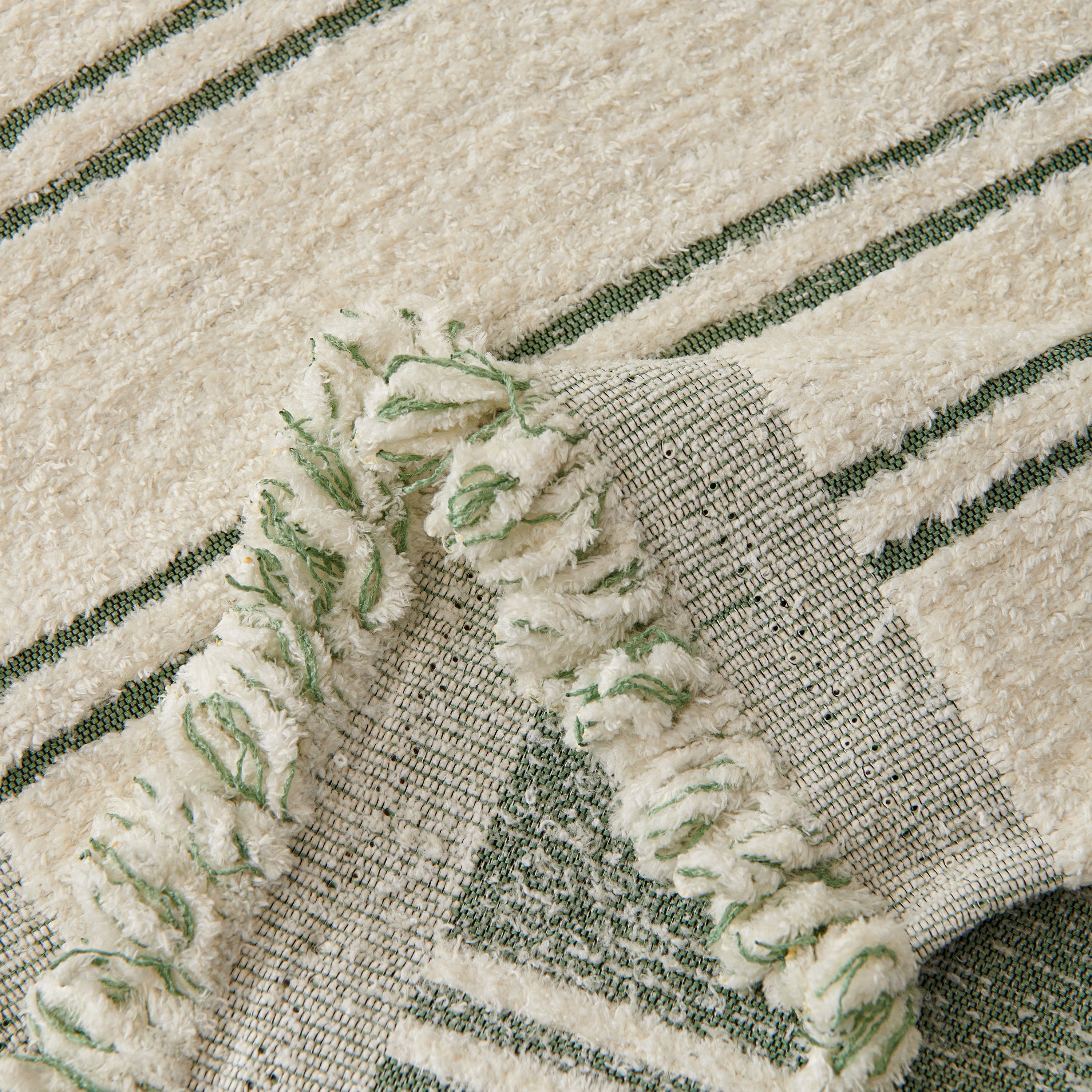 Chenille Striped Floral Couch Cover Sofa Slipcover for Most Shape Sofas, Reversible Sofa Throw Cover