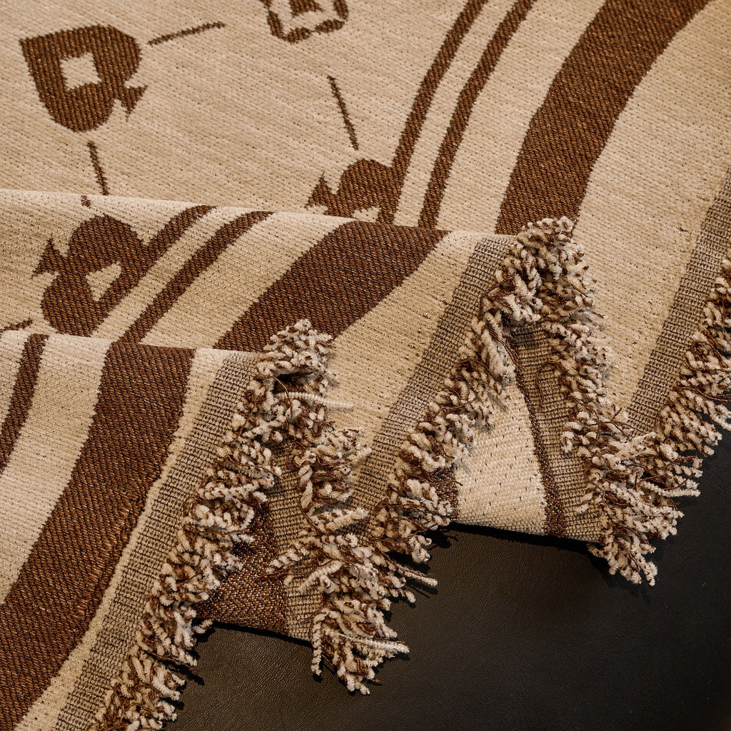 Chenille Jacquard Sofa Throw Cover Blanket, Luxury Thick Woven Couch Cover for Sofa