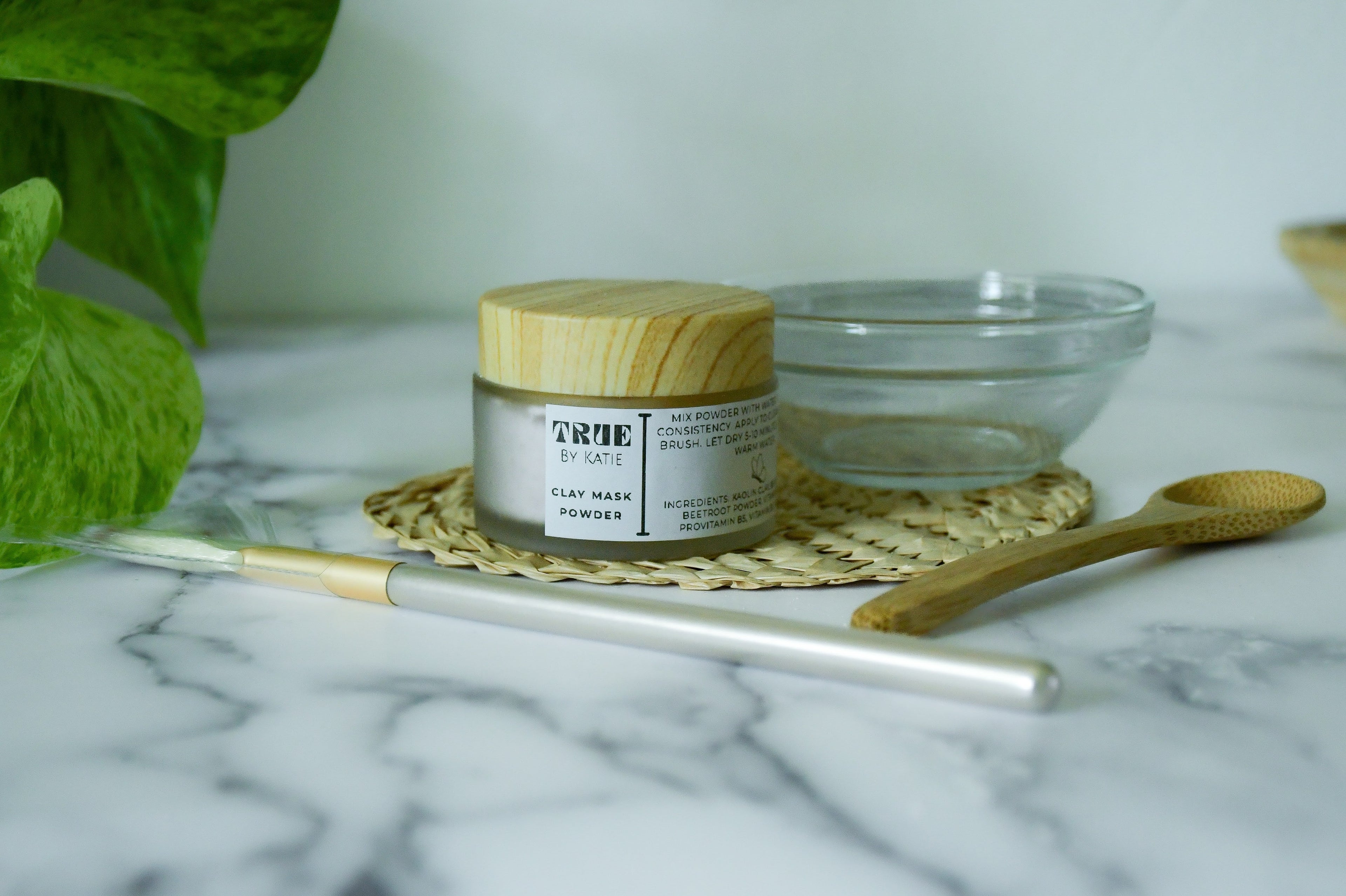Clay Mask Powder | Beetroot + Rose Clay