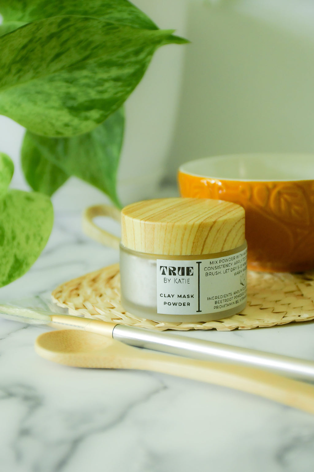 Clay Mask Powder | Beetroot + Rose Clay
