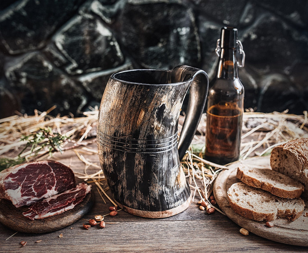 Horn Tankard Mug ( Pick your Polish )