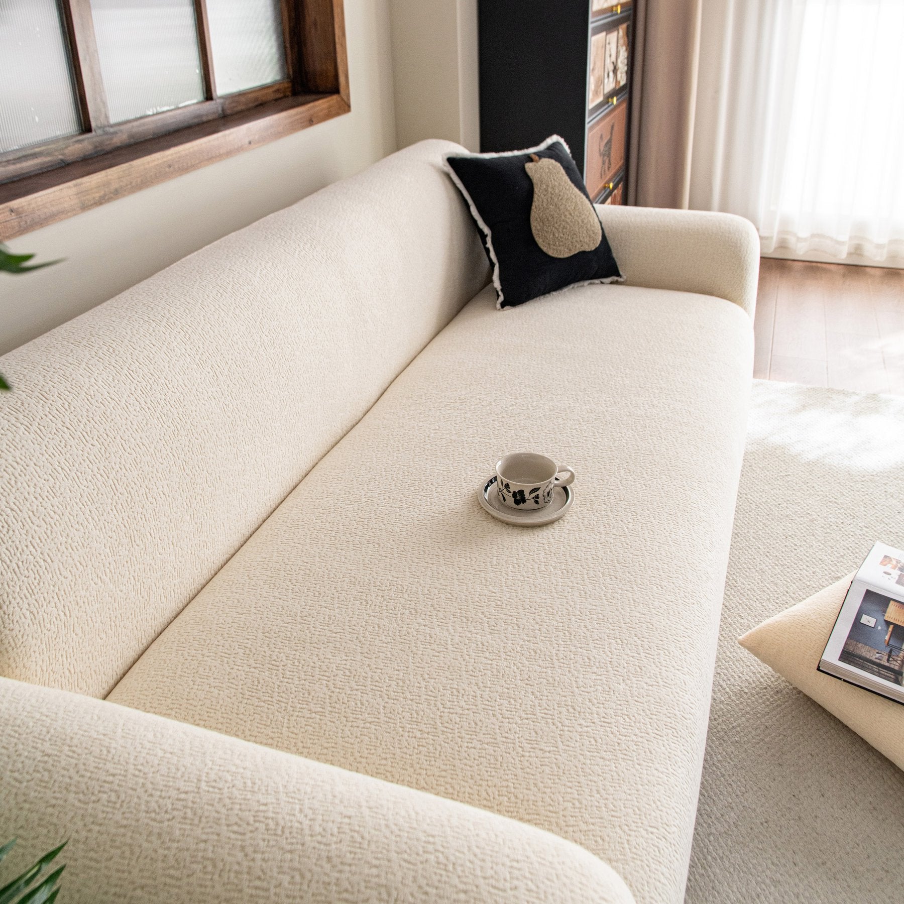 High Stretch Sofa Slipcover, Non Slip Couch Sofa Cover Washable Furniture Protector