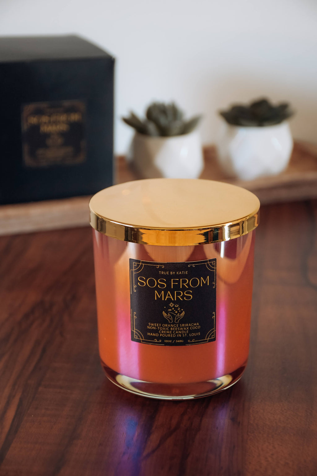 SOS From Mars Refillable Candle