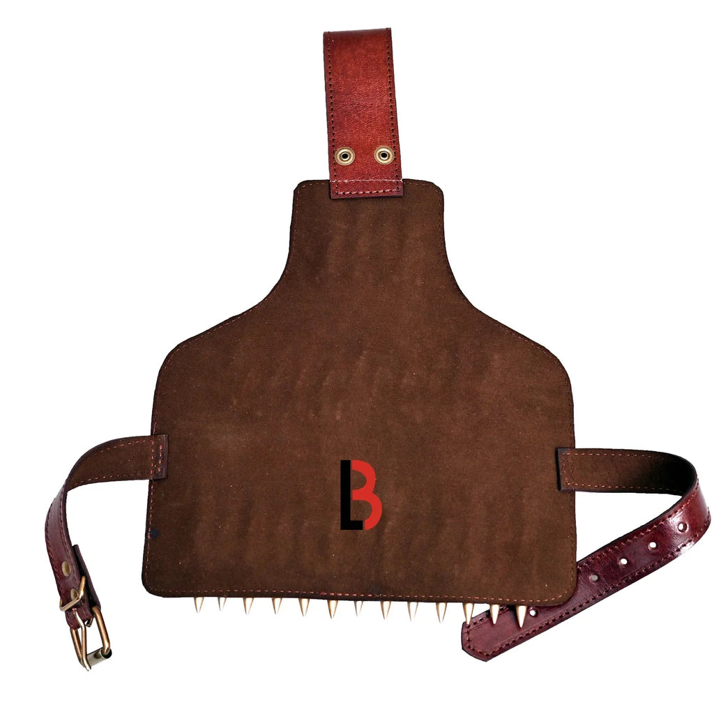 Cowhide Leather Leg Cartridge Belt Rifle Shell Hunting Ammo Holder