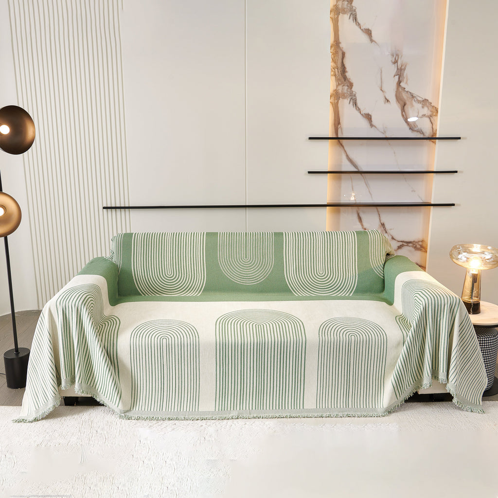 Oversized Sofa Throw Blanket, Couch Protector Throw for Stylish Home Protection
