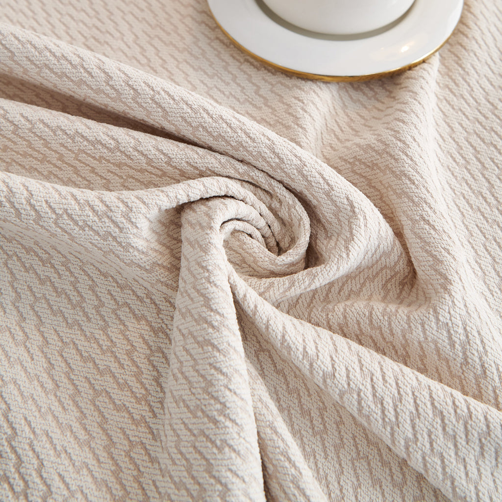 Waterproof Scratch Proof Herringbone Large Throw Blanket for Couch, Chenille Couch Cushion Covers for Pets