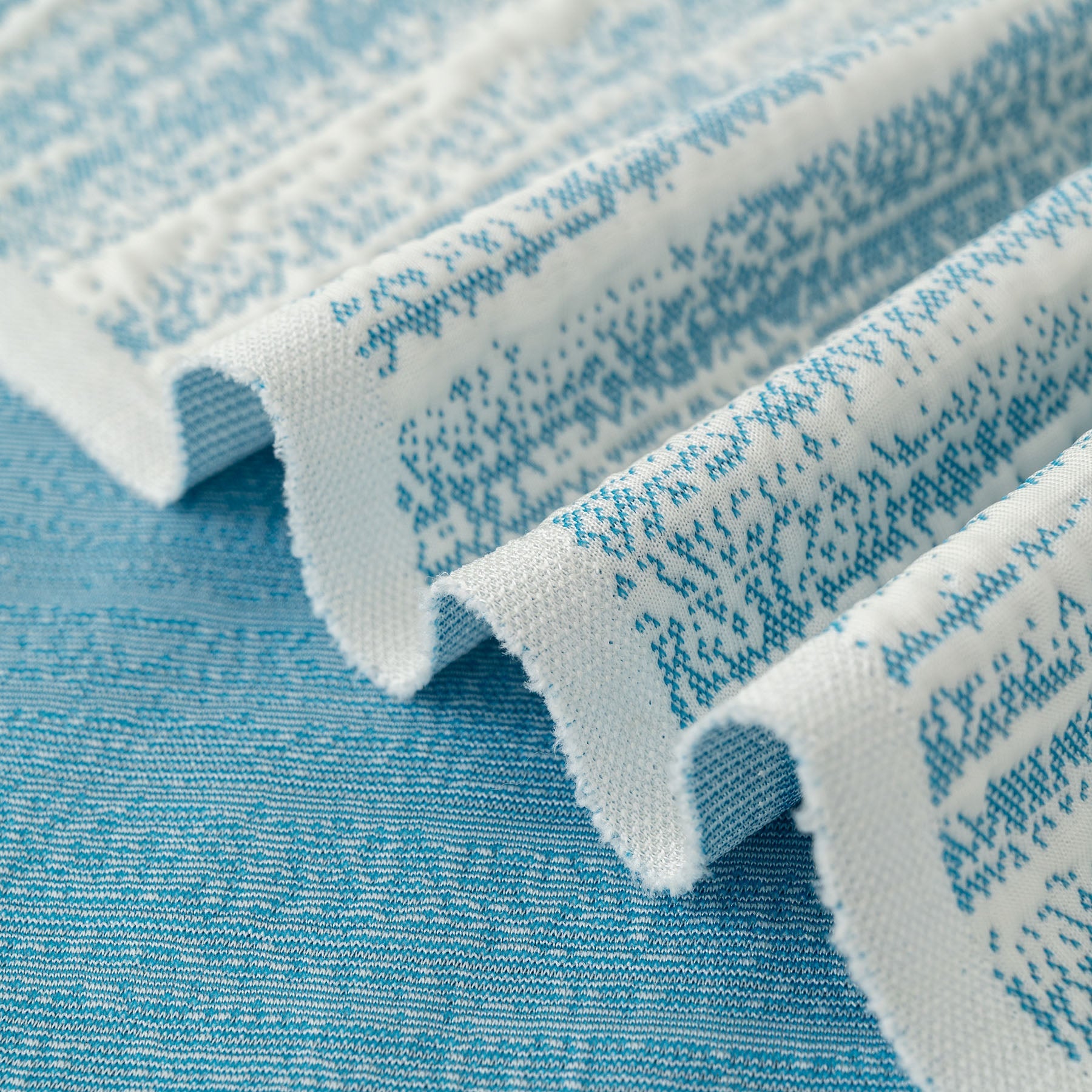 Summer Cooling Ice Silk Sofa Cover, Textured Stripe Soft Breathable Couch Throw Cover