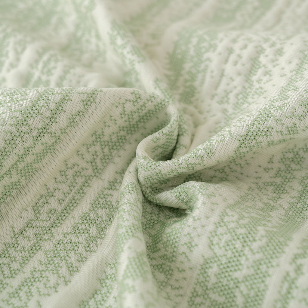 Summer Cooling Ice Silk Sofa Cover, Textured Stripe Soft Breathable Couch Throw Cover