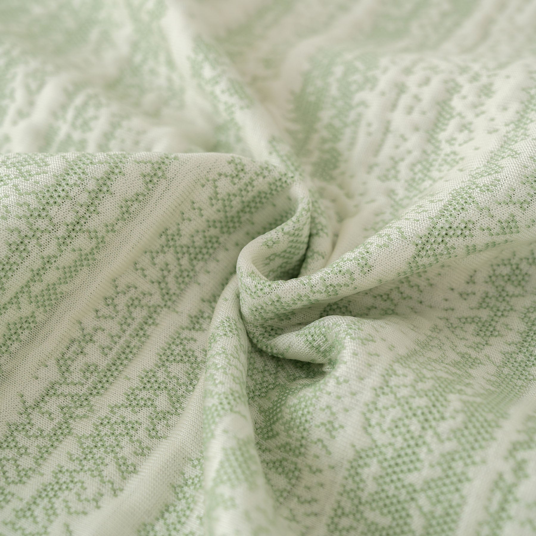 Summer Cooling Ice Silk Sofa Cover, Textured Stripe Soft Breathable Couch Throw Cover