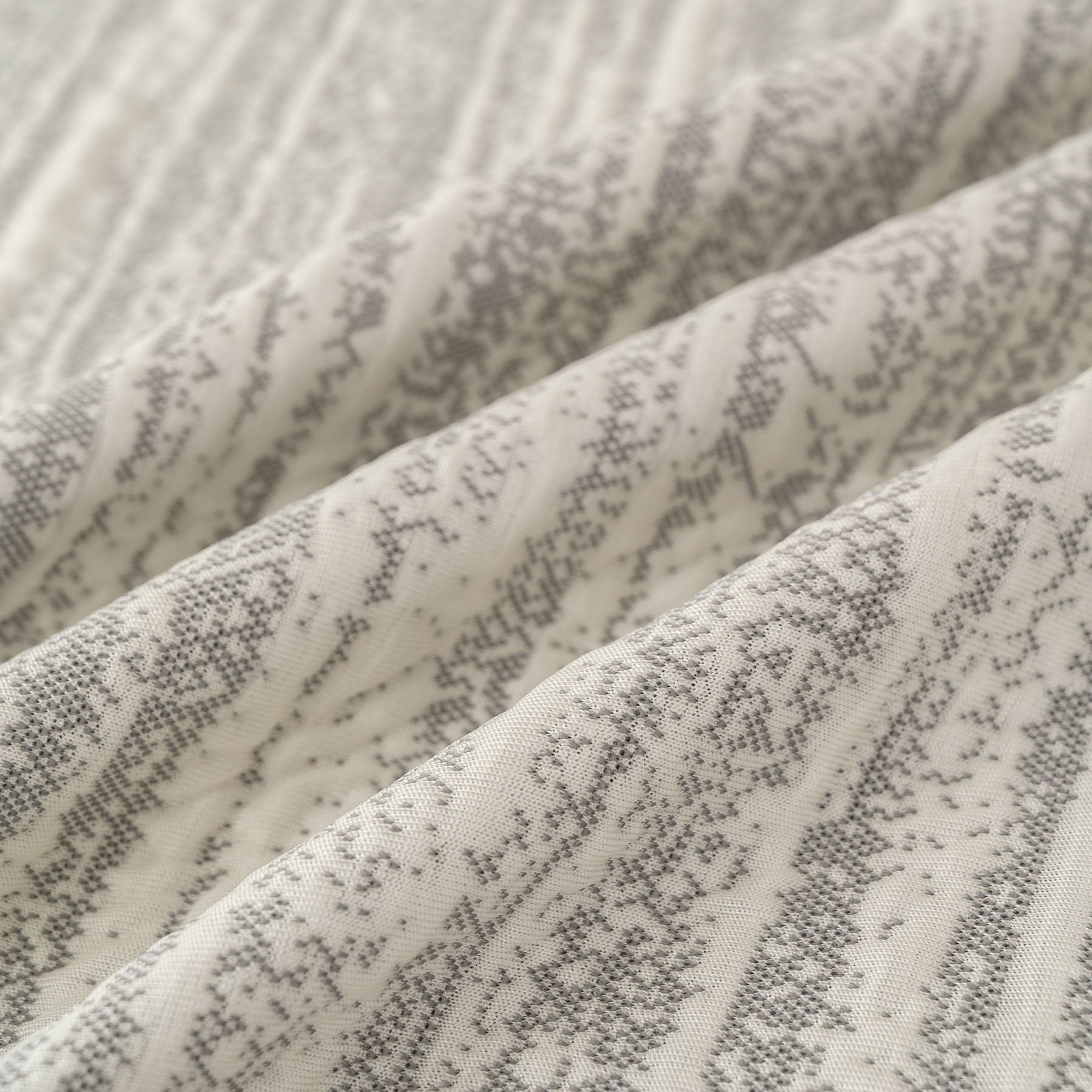 Summer Cooling Ice Silk Sofa Cover, Textured Stripe Soft Breathable Couch Throw Cover