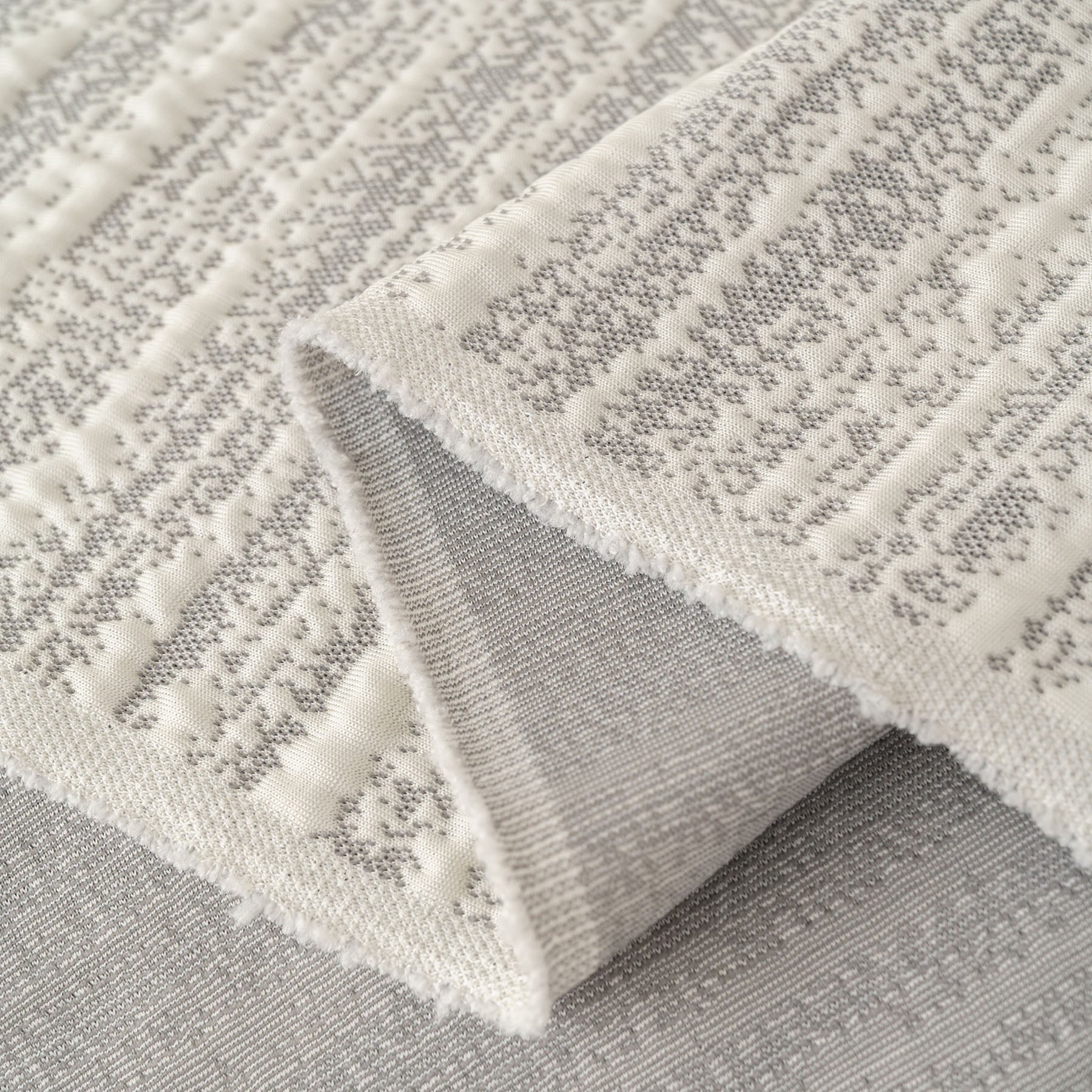 Summer Cooling Ice Silk Sofa Cover, Textured Stripe Soft Breathable Couch Throw Cover