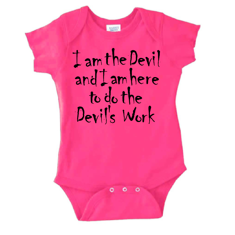Otis Devils Work Devils Rejects Childrens Bodysuit Newborn 24 Months Horror Halloween