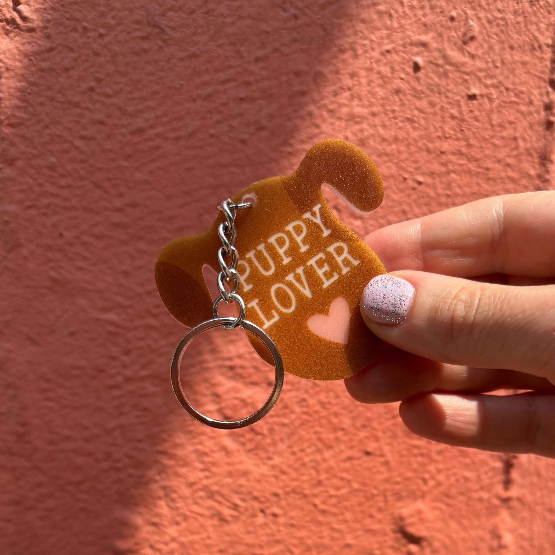 Dog-Themed Acrylic Keychains | 5 Style Options | Rescue Favorite Breed, I Woof You & Puppy Lover