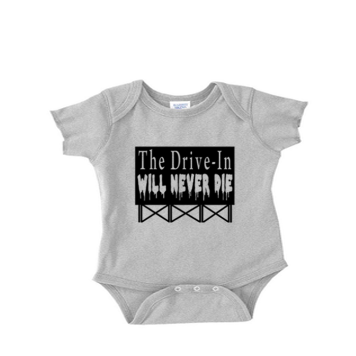 Drive in Never Die Joe Bob Briggs Childrens Bodysuit Newborn 24 Months Horror Halloween