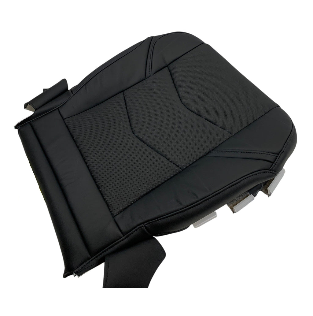2015-2020 Cadillac Escalade Perforated Leather OR Syn. Leather Seat Cover in Black: Choose From Variation