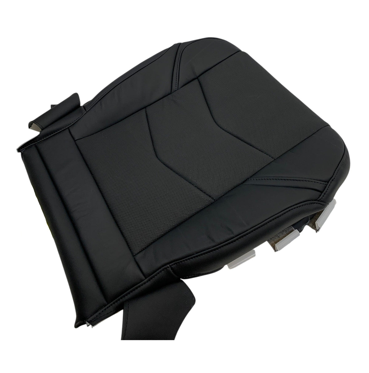 2015-2020 Cadillac Escalade Perforated Leather OR Syn. Leather Seat Cover in Black: Choose From Variation