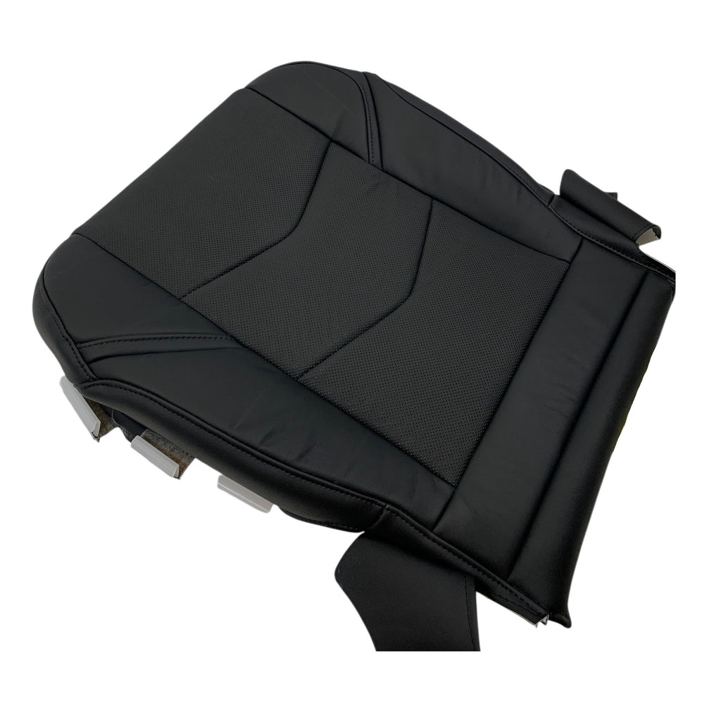 2015-2020 Cadillac Escalade Perforated Leather OR Syn. Leather Seat Cover in Black: Choose From Variation