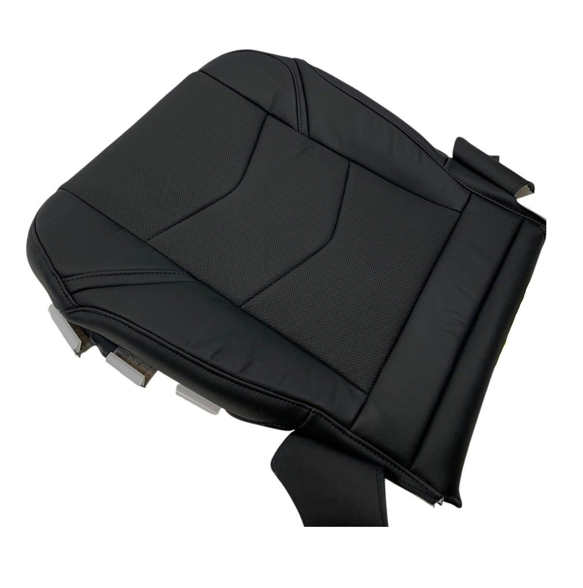 2015-2020 Cadillac Escalade Perforated Leather OR Syn. Leather Seat Cover in Black: Choose From Variation
