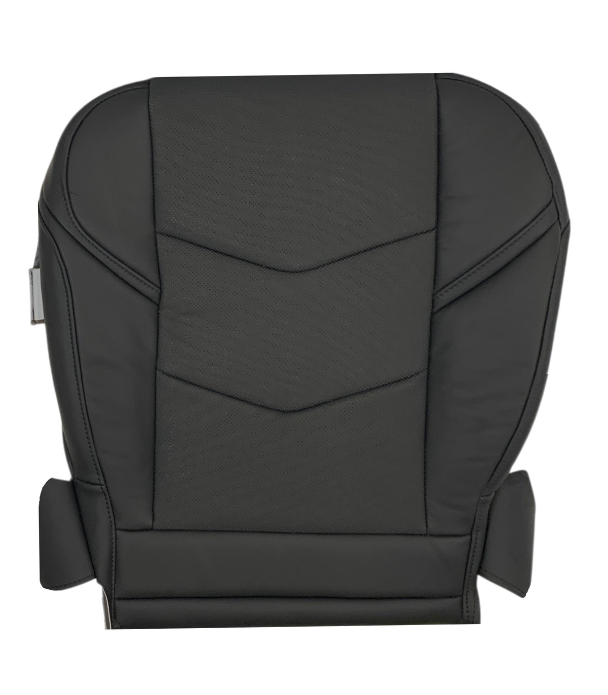2015-2020 Cadillac Escalade Perforated Leather OR Syn. Leather Seat Cover in Black: Choose From Variation