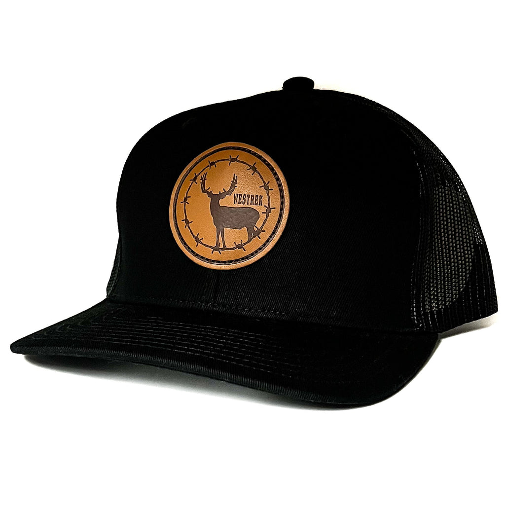 All Black Barbed Wire Buck