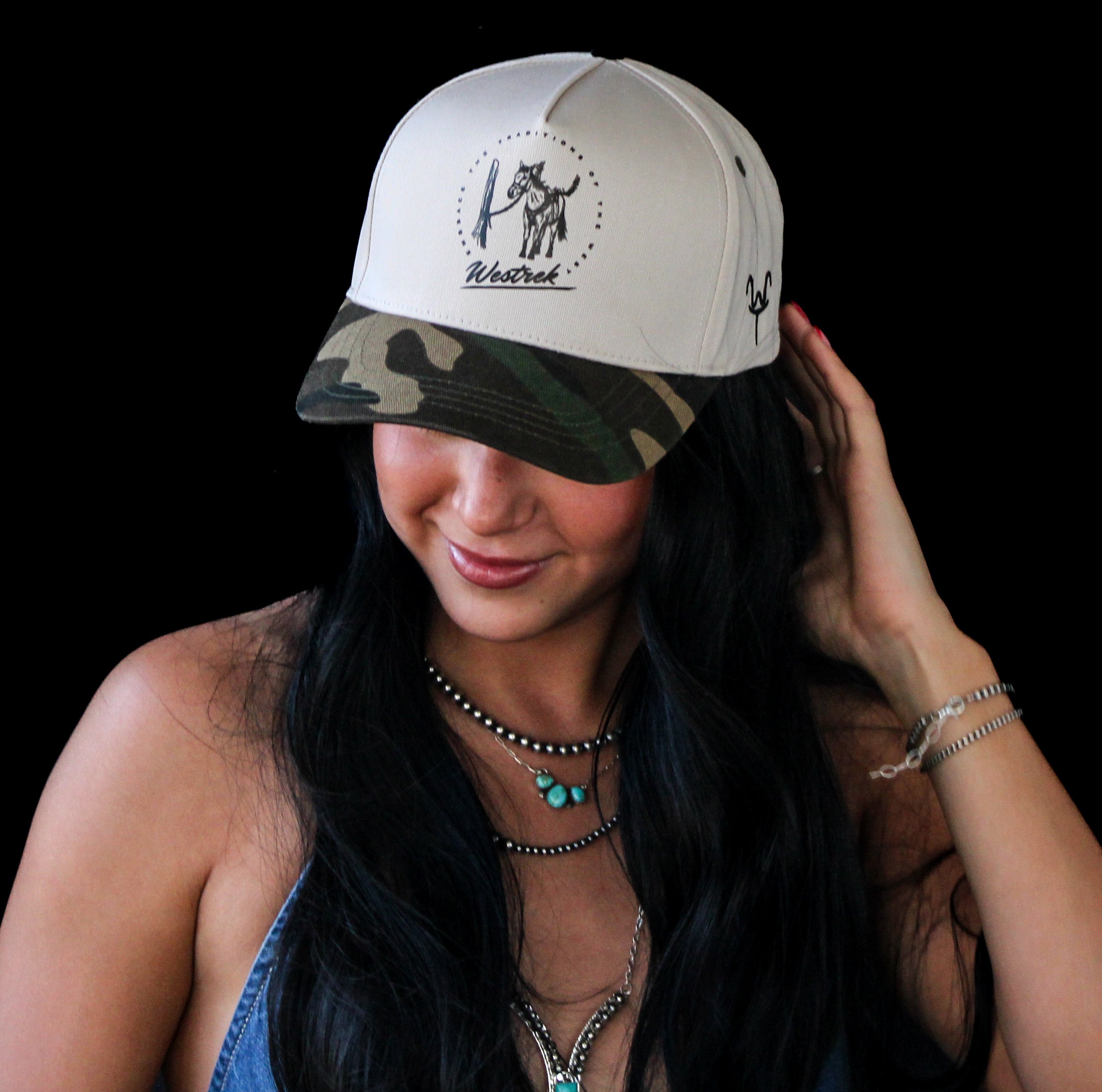 Camo “Buster” 5-Panel Hat – Sale Barn Style | Western Hunting Hat | Westrek