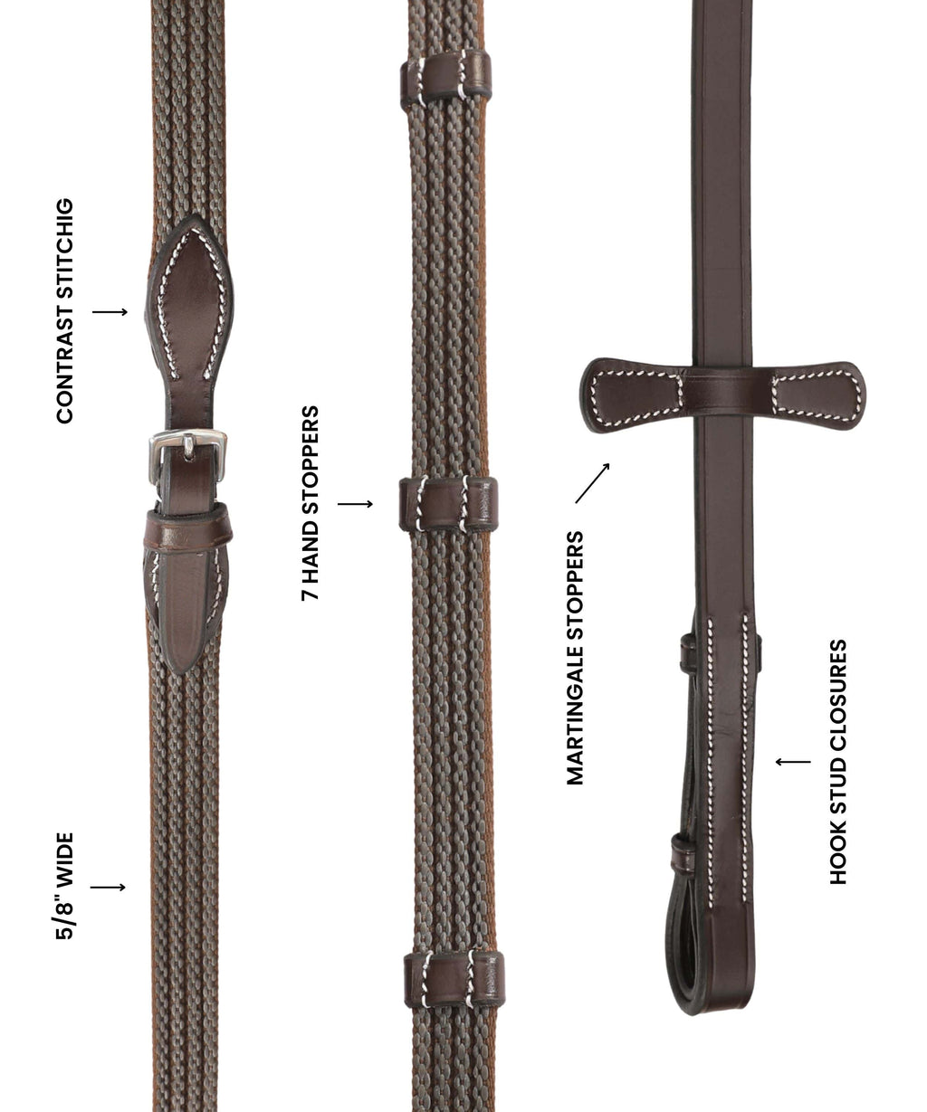 ExionPro Rubber Web Reins