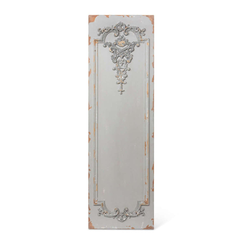 Distressed French Wall Panel – Antique Art Nouveau Decor