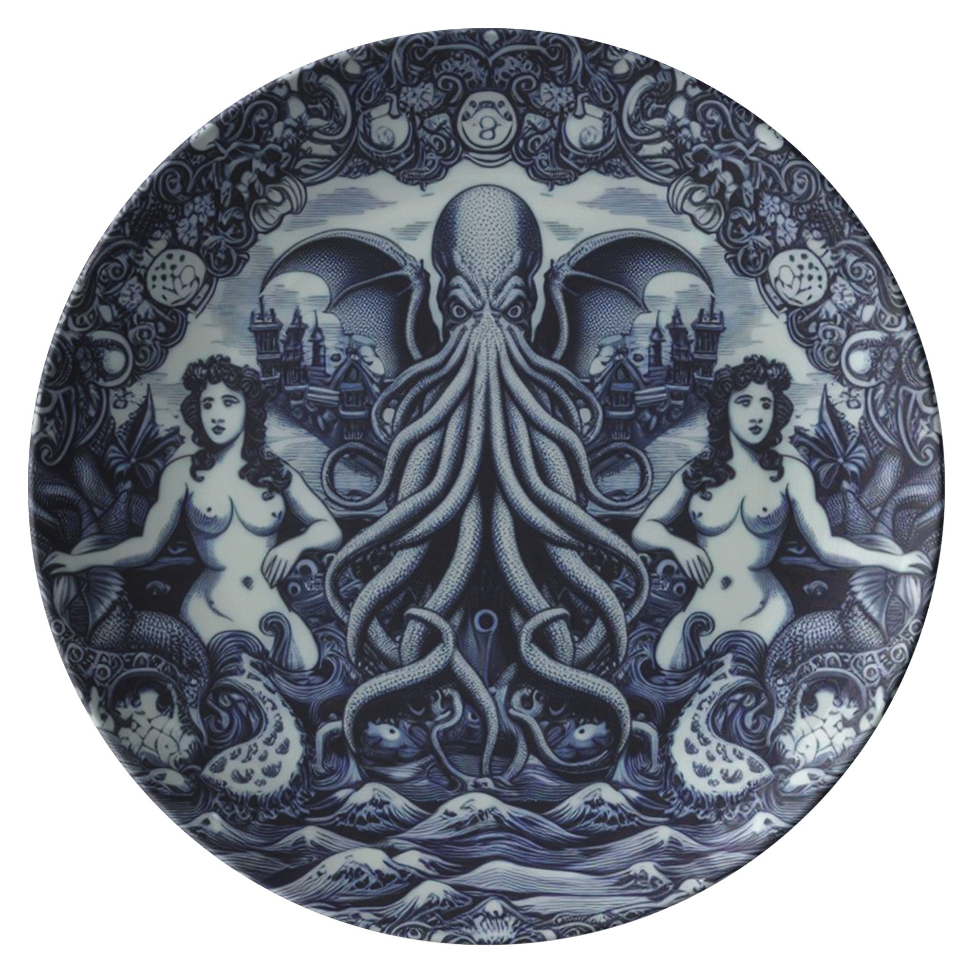 Eldritch Abyss of Cthulhu 10" Dinner Plates