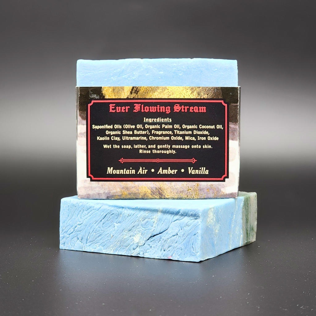 "Ever Flowing Stream" Handmade Vegan Bar Soap