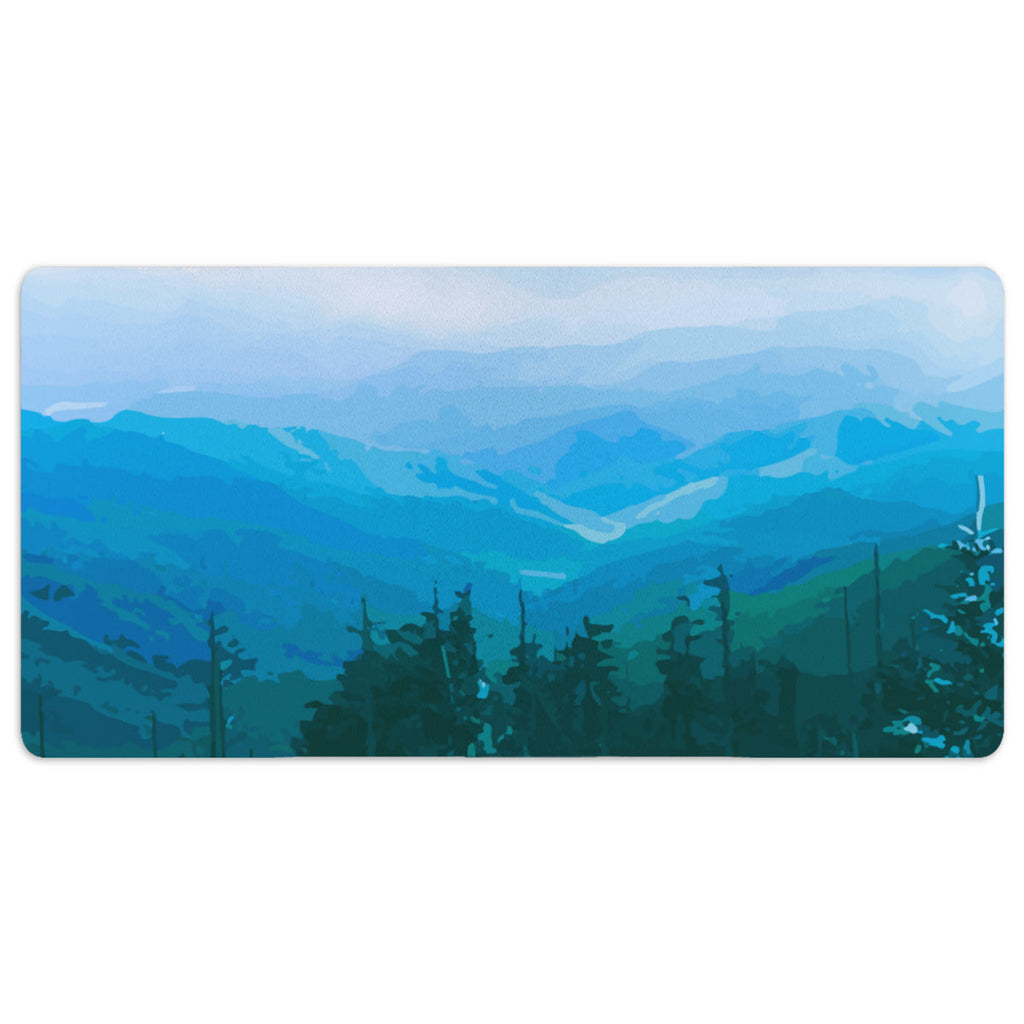 Tennessee's Smokey Mountains View 40" x 20" Desk Mat
