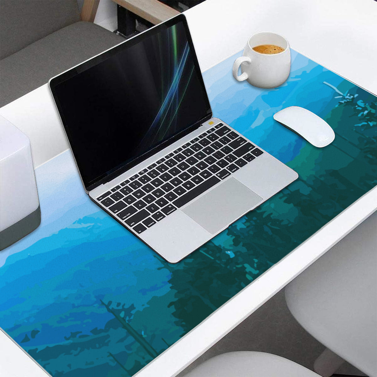 Tennessee's Smokey Mountains View 40" x 20" Desk Mat