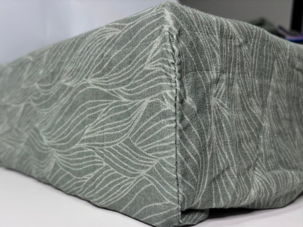 Organic Bamboo Blend Crib Sheet in Beanstalk