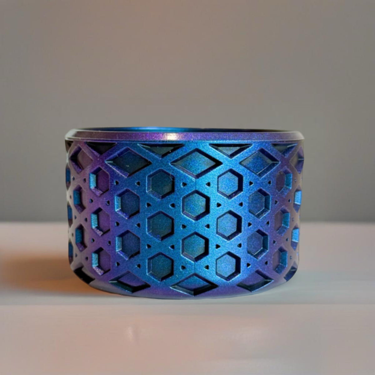Blue Metallic Waffle Boots™