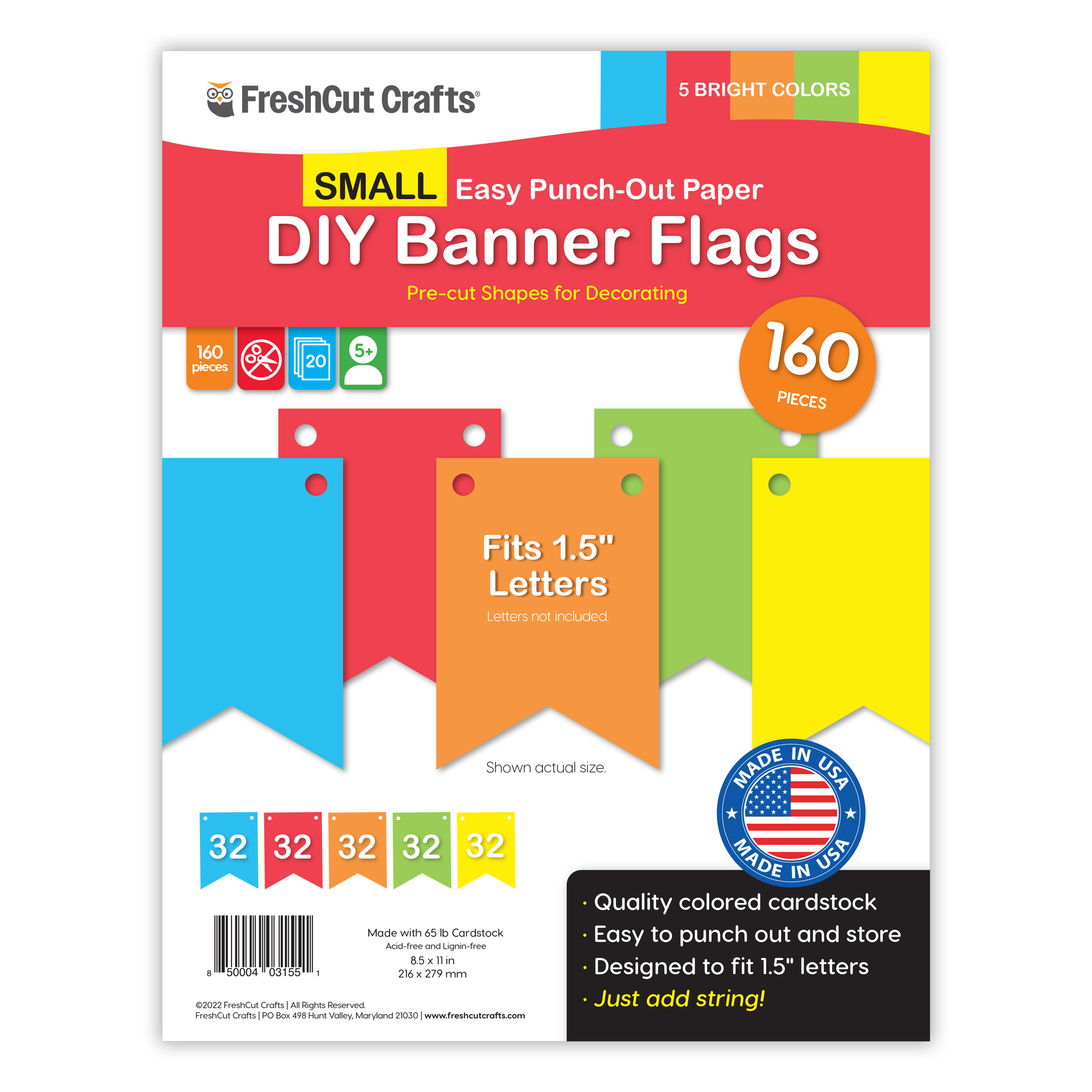Small DIY Banner Flags